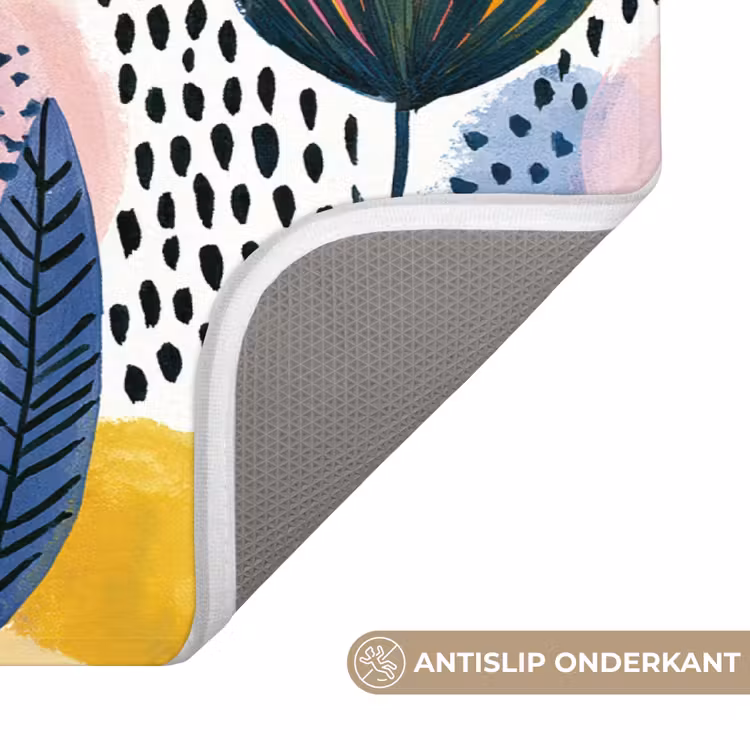 Badmat - Creatief - Patroon - Kleurrijk — 3