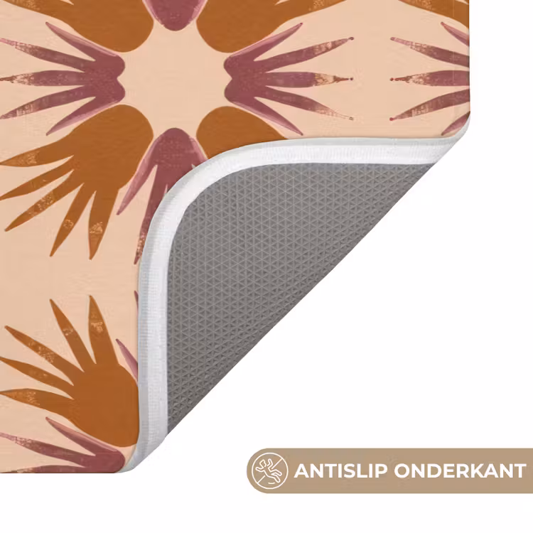 Badmat - Ornament - Patroon - Oker — 3