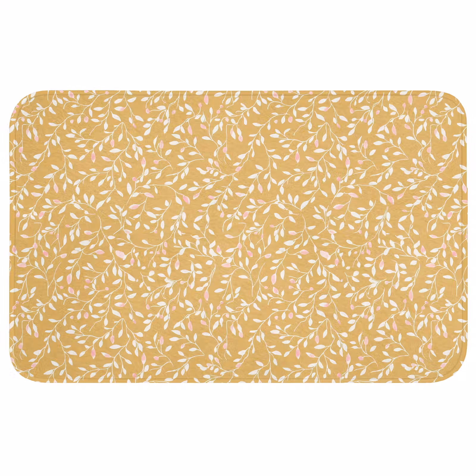 Badmat - Takjes - Patroon - Oker — 1
