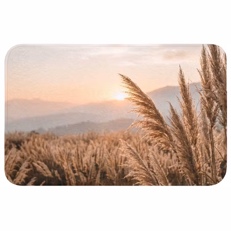 Badmat - Gras - Veld - Zon - Natuur — 1