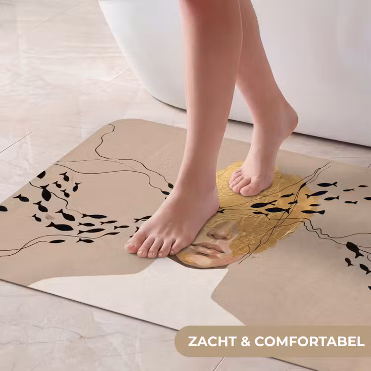 Badmat - Modern - Vrouw - Goud — 5