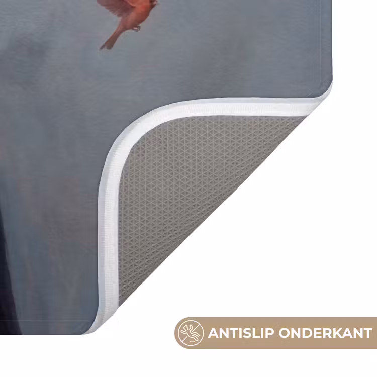 Badmat - Portret - Krachtig - Rood — 3