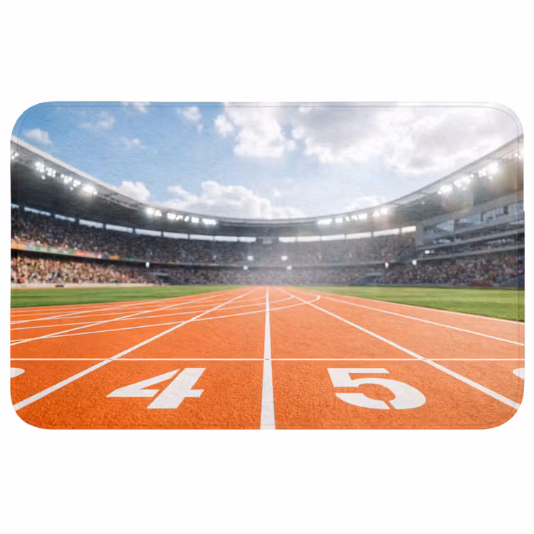 Badmat - Sintelbaan - Stadion - Sport -Oranje — 1