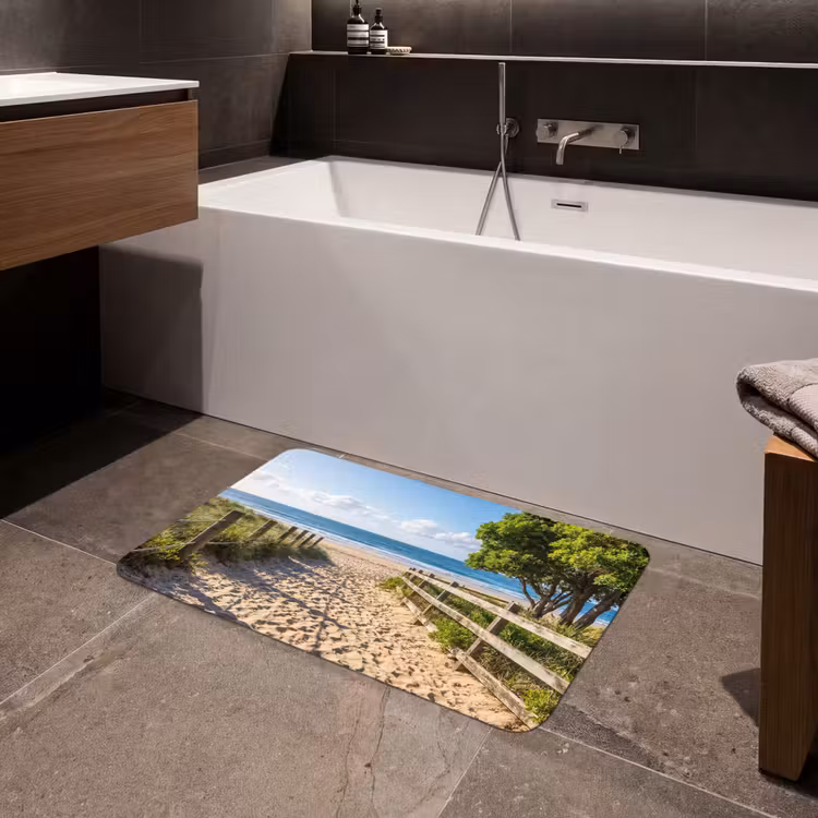 Badmat - Strand - Zandpad - Oceaan - Natuur — 4