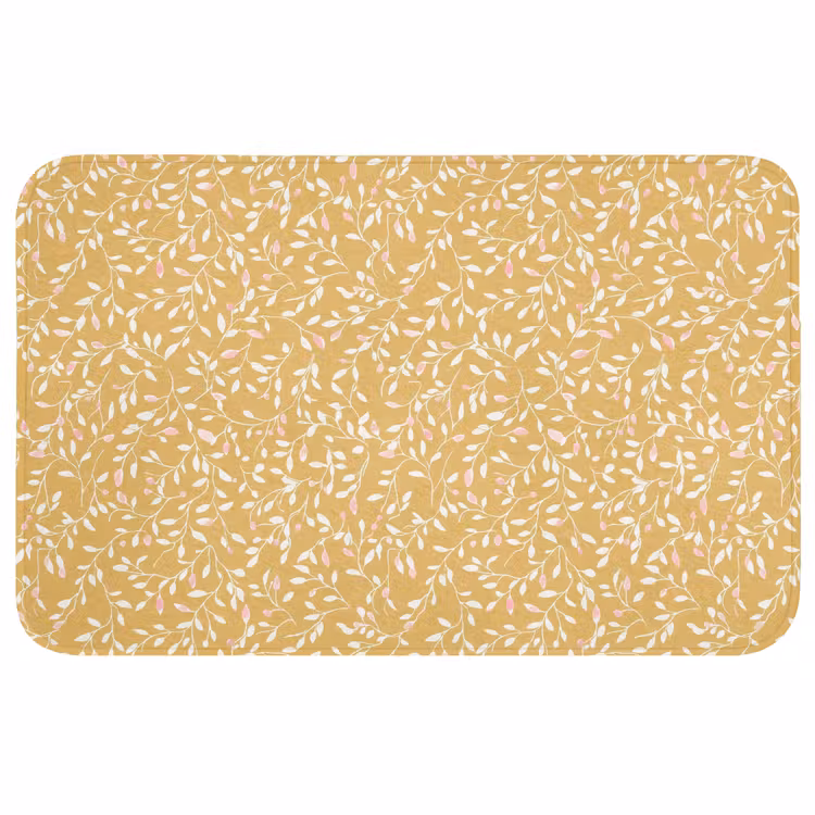 Badmat - Takjes - Patroon - Oker — 1