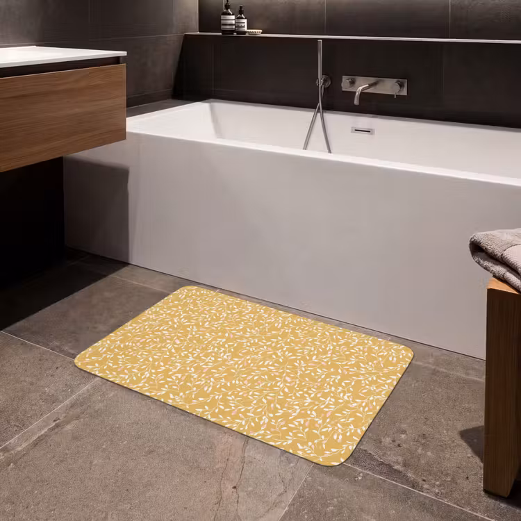 Badmat - Takjes - Patroon - Oker — 4
