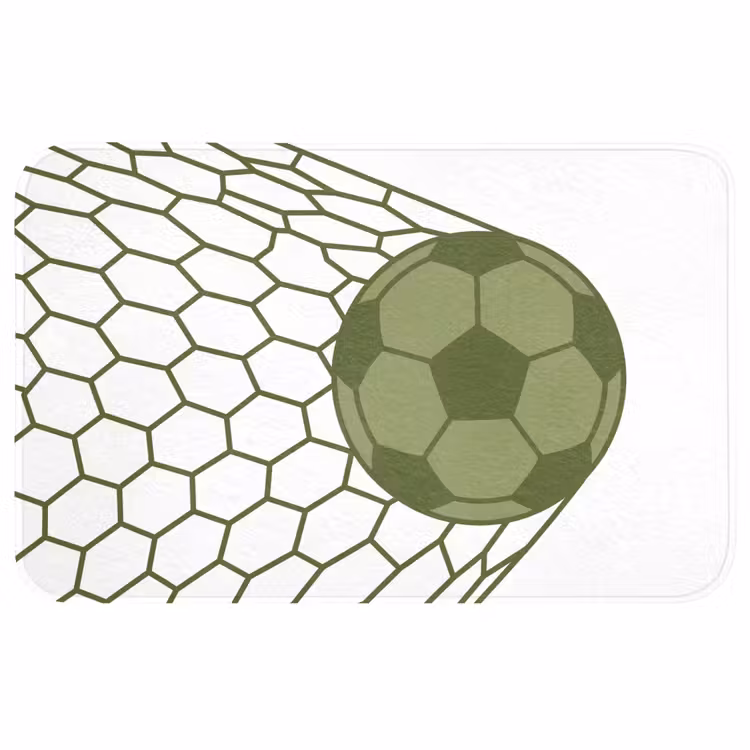 Badmat - Voetbal - Goal - Sport - Groen — 1