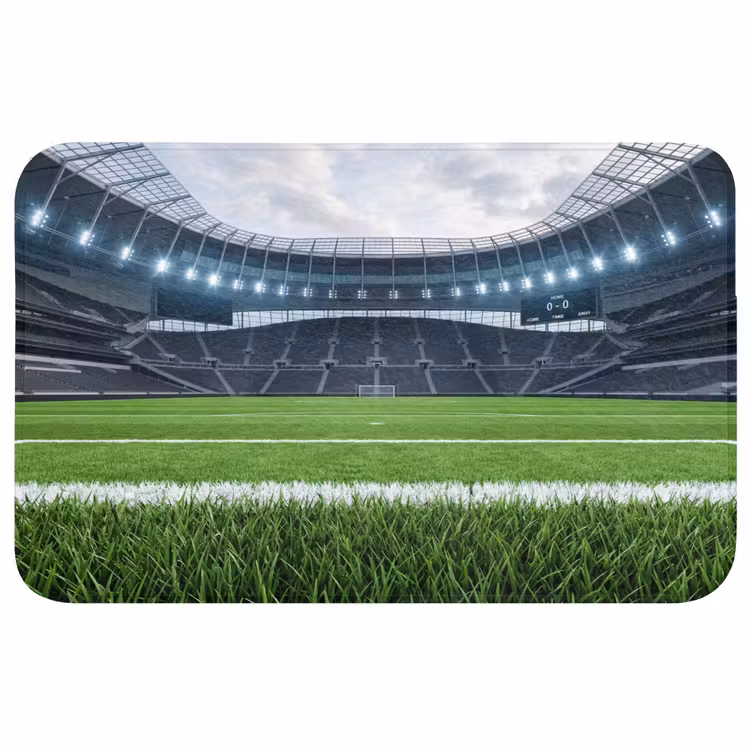 Badmat - Voetbal - Stadion - Sport - Groen — 1