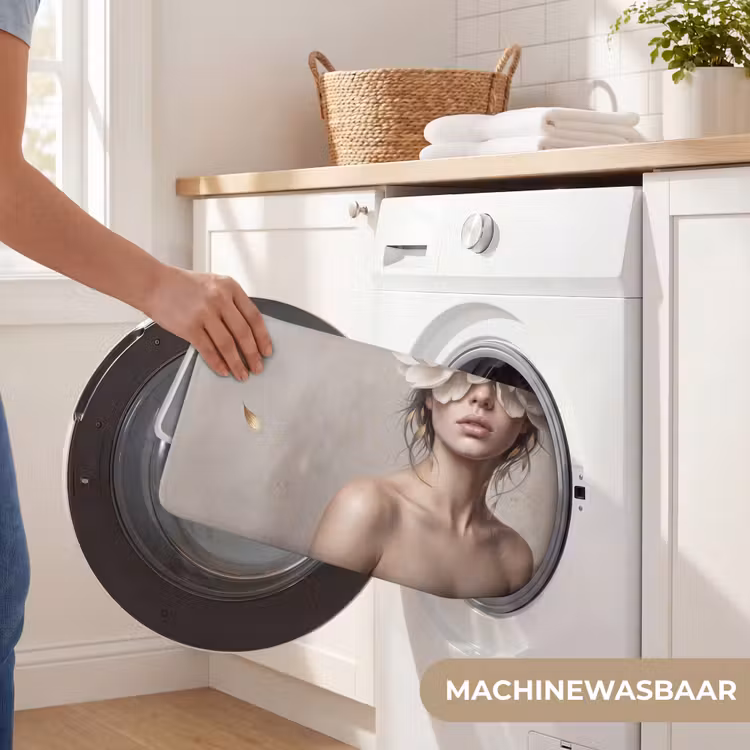 Badmat - Vrouw - Pioenroos - Wit — 7