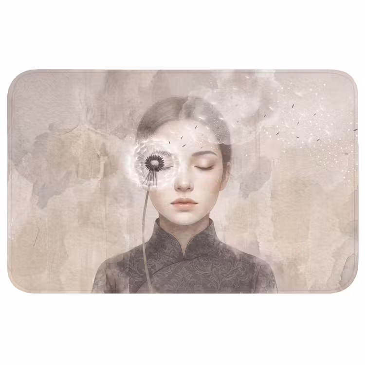 Badmat - Vrouw - Sereen - Grijs — 1