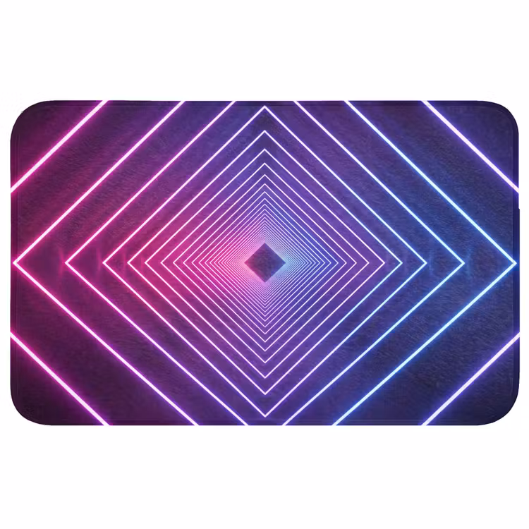 Badmat - Driedimensionaal - Tunnel - Ruimte — 1