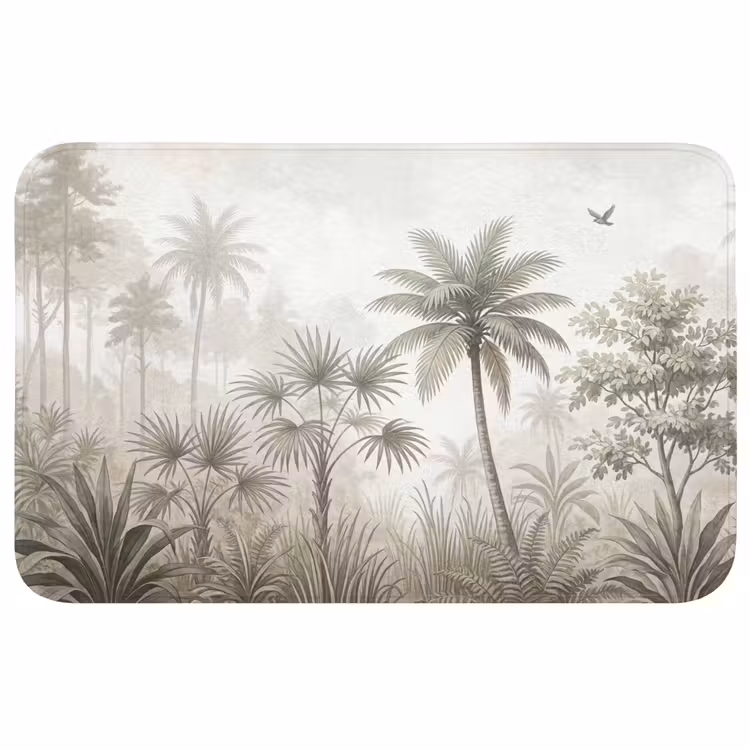 Badmat - Jungle - Palmbomen - Natuur — 1