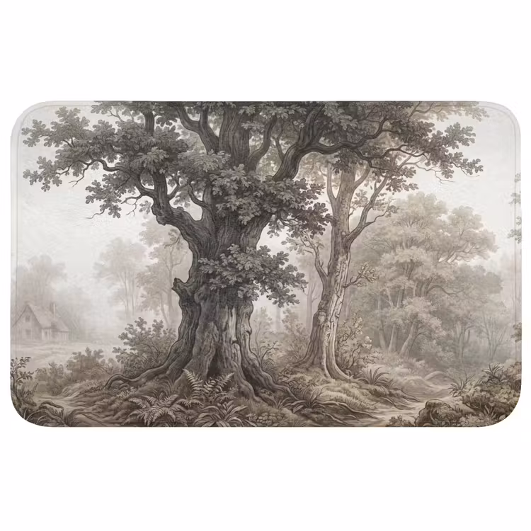 Badmat - Natuur - Bos - Eik — 1