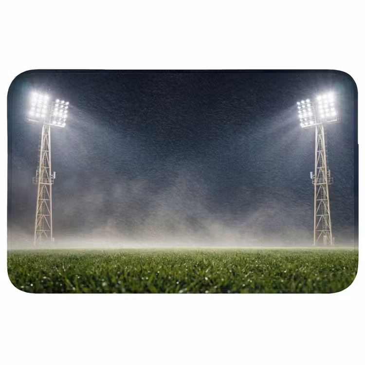 Badmat - Stadion - Lichtmast - Sport - Nacht — 1