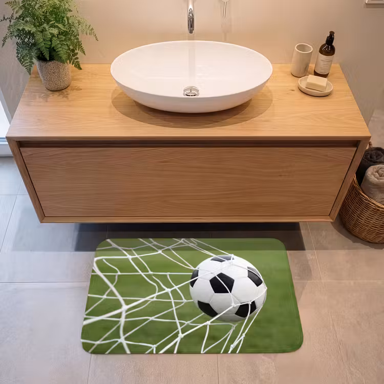 Badmat - Voetbal - Goal - Net - Sport — 2