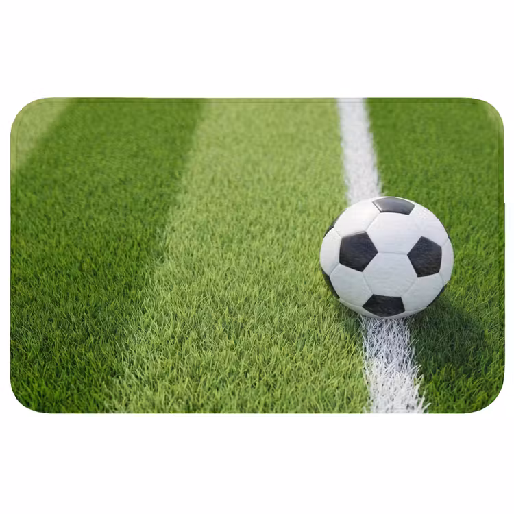 Badmat - Voetbal - Grasveld - Sport - Groen — 1
