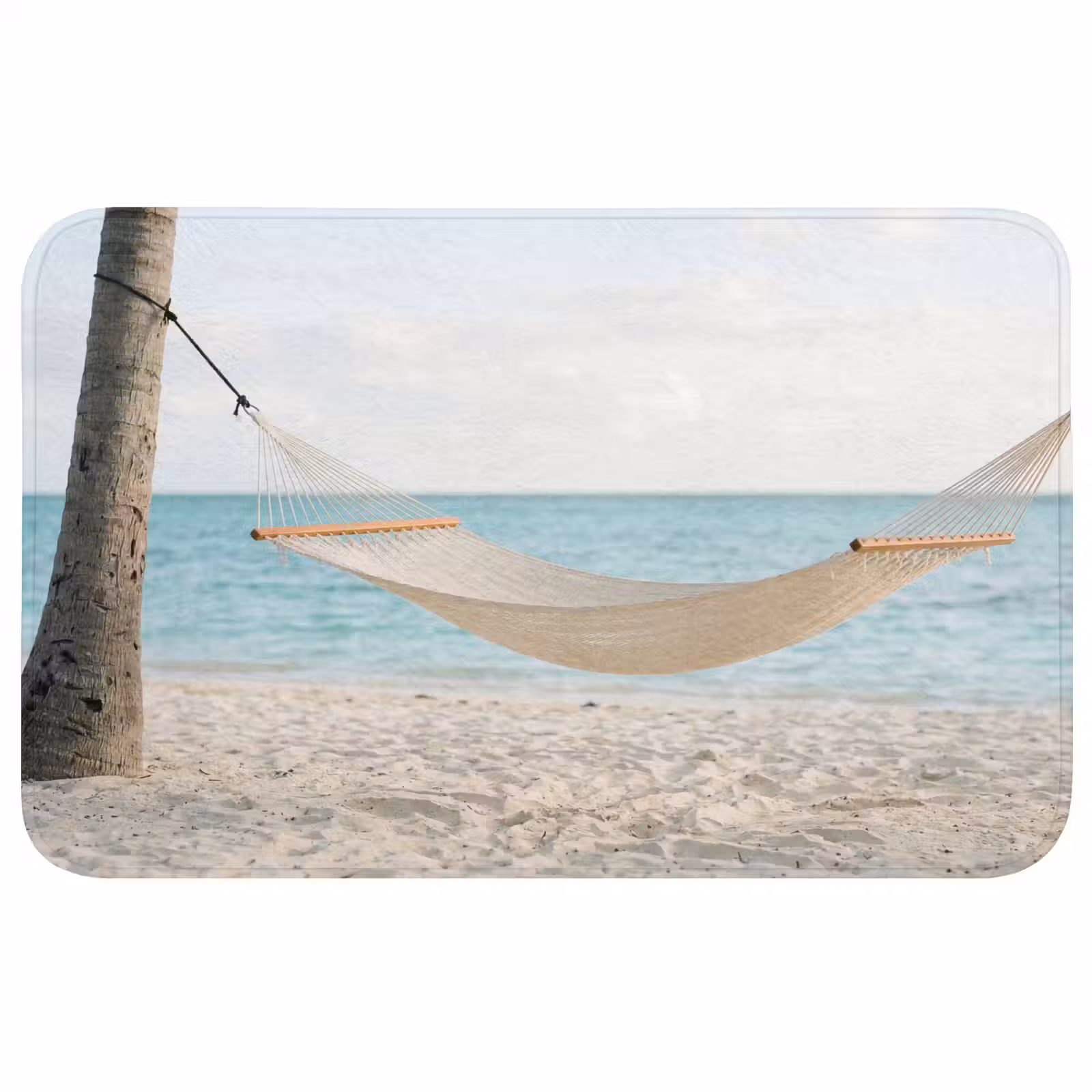 Badmat - Hangmat - Strand - Wit — 1
