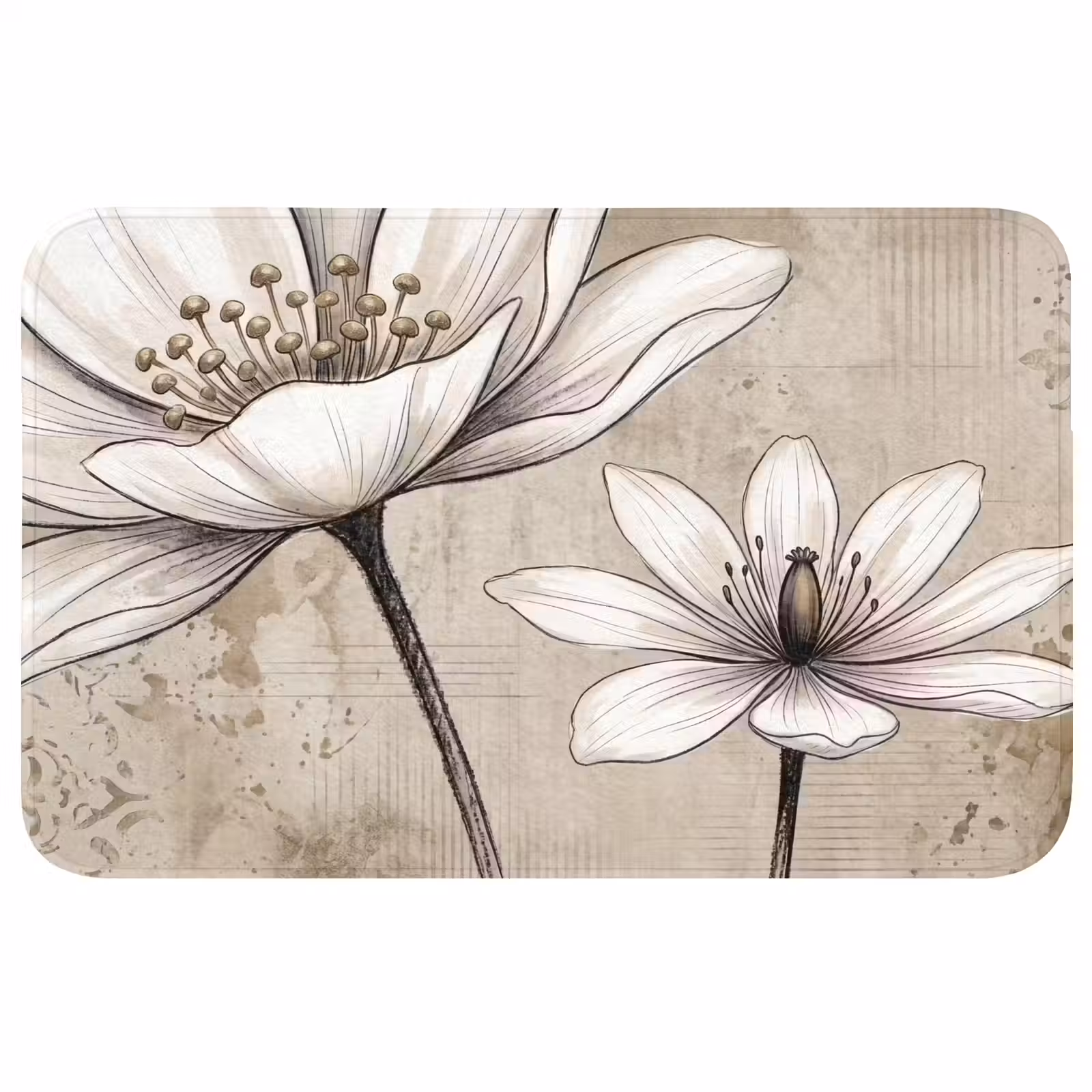Badmat - Modern - Design - Wit — 1