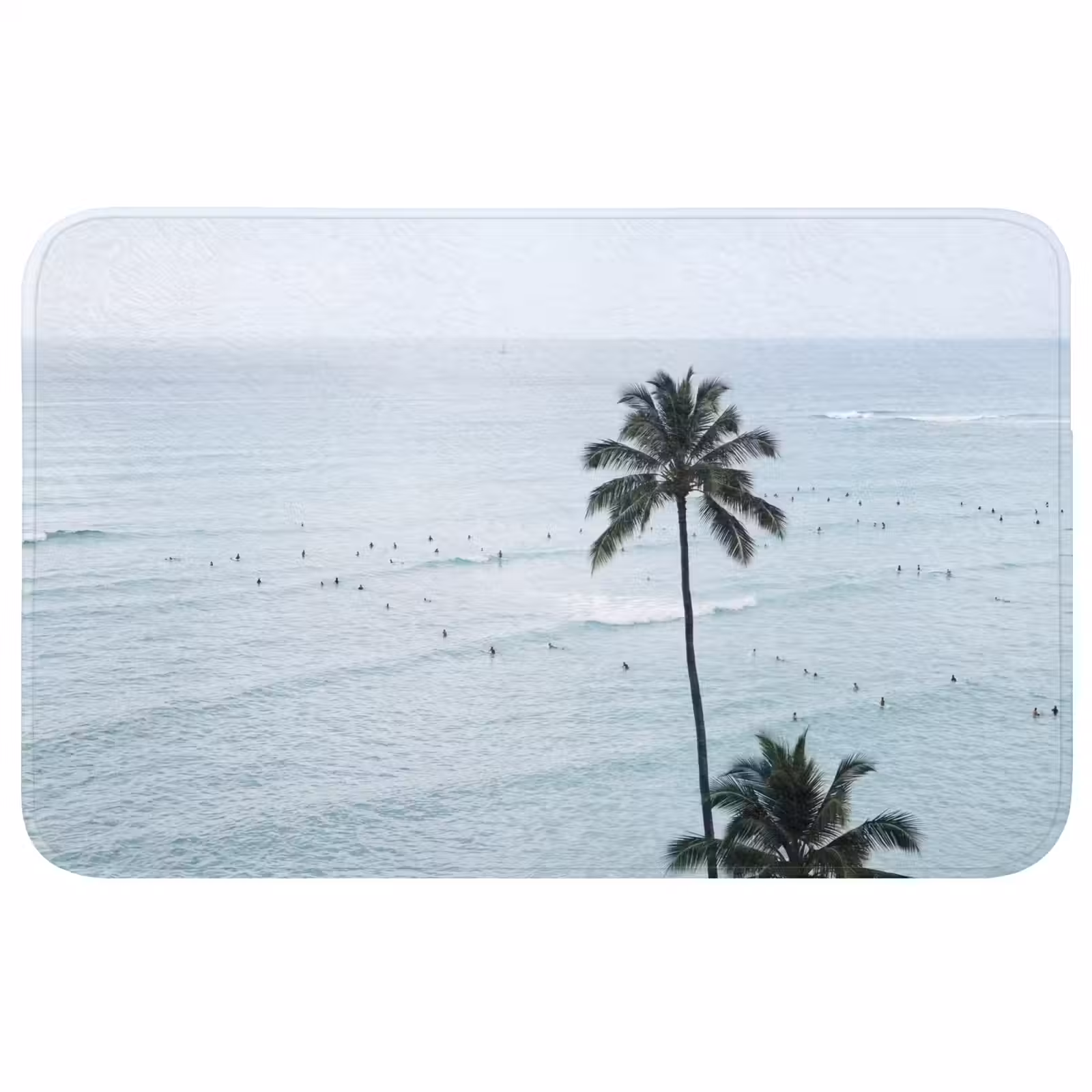 Badmat - Oceaan - Palmbomen - Surfers — 1