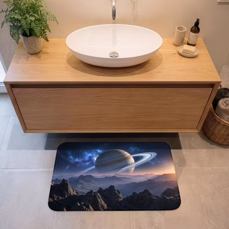 Badmat - Fantasy - Kosmos - Landschap — 2