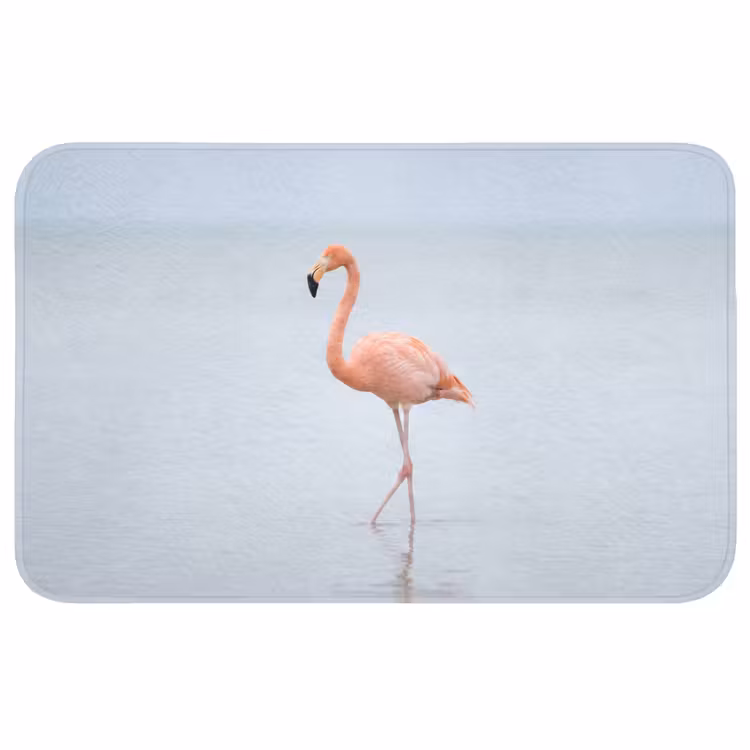 Badmat - Flamingo - Zee - Roze — 1