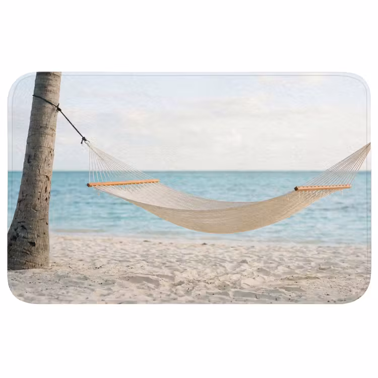 Badmat - Hangmat - Strand - Wit — 1