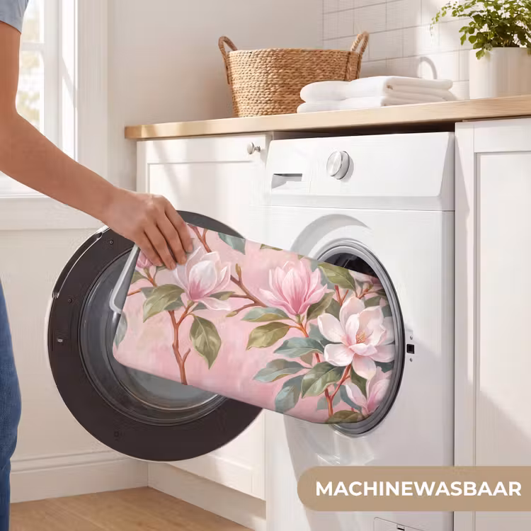 Badmat - Magnolia's - Patroon - Roze — 7