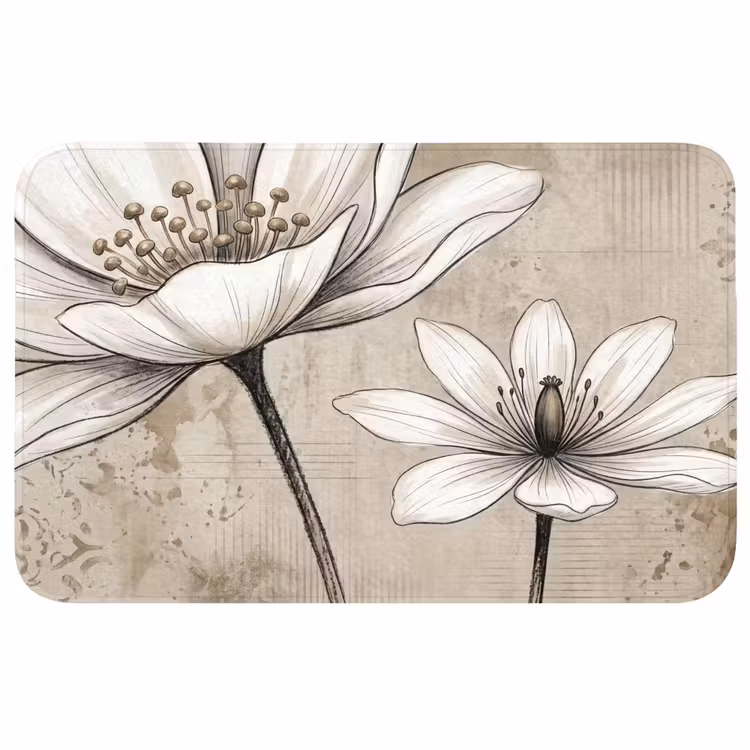 Badmat - Modern - Design - Wit — 1