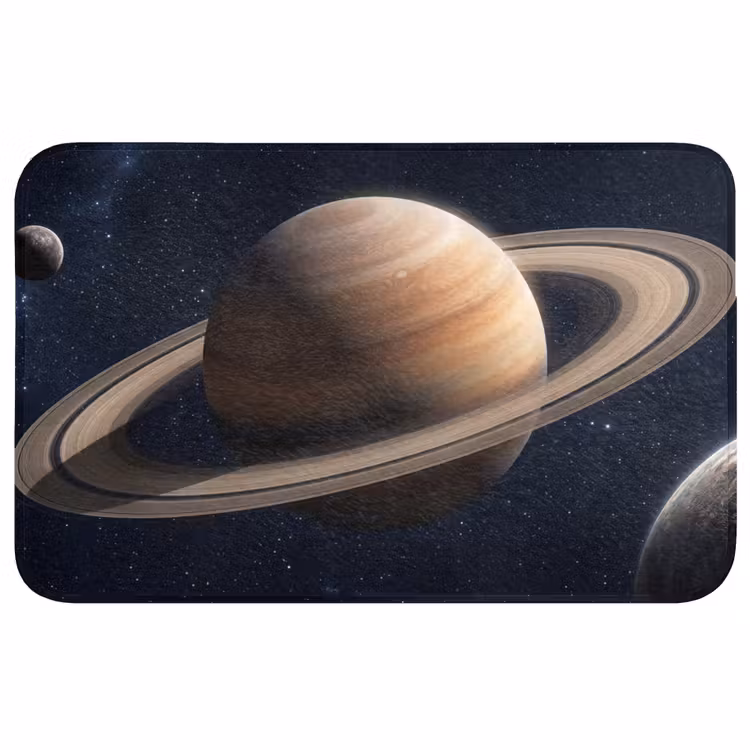Badmat - Planeten - Saturnus - Ruimte — 1