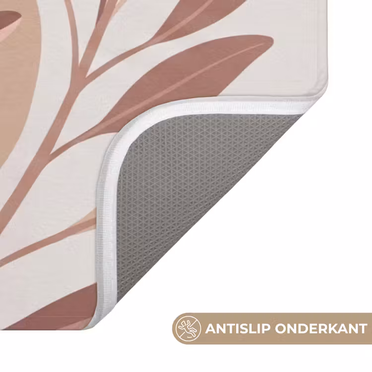 Badmat - Protea - Bloem - Botanisch - Beige — 3