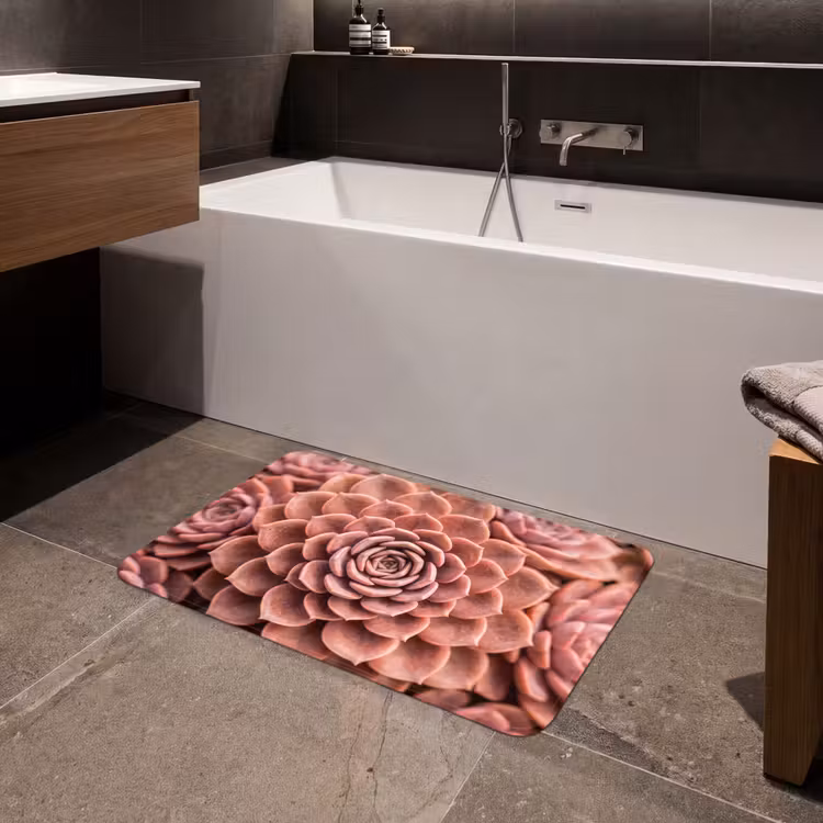 Badmat - Vetplant - Organisch - Roze — 4