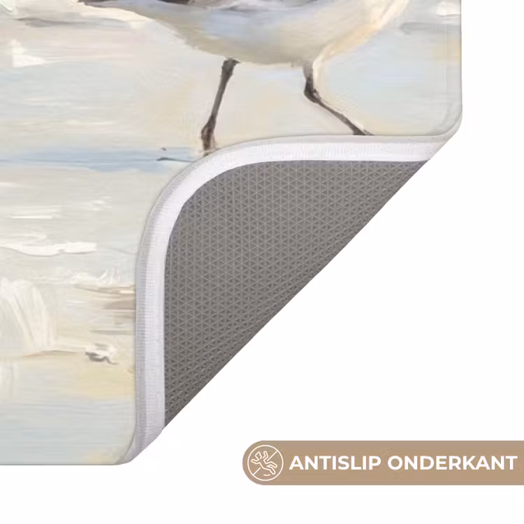 Badmat - Vogels - Strand - Zee — 3