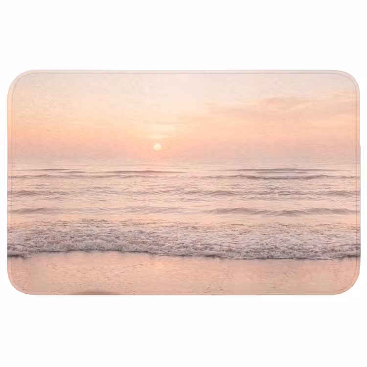 Badmat - Zon - Strand - Roze — 1