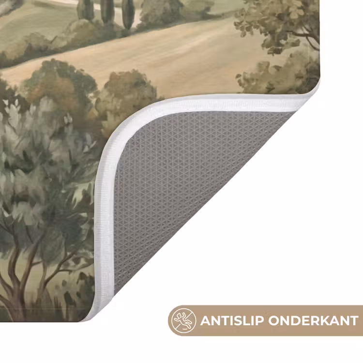 Badmat - Landschap - Heuvels - Zandpad - Groen — 3