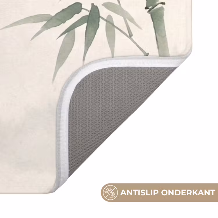 Badmat - Minimalistisch - Bamboe - Groen — 3