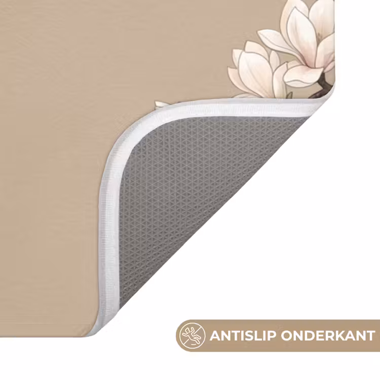 Badmat - Oosters - Vogels - Beige — 3