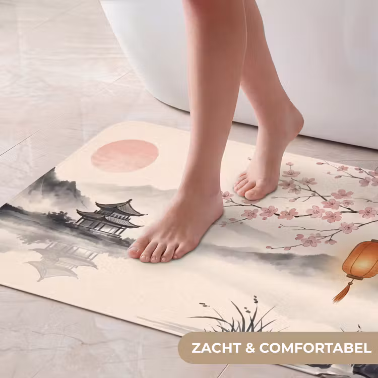 Badmat - Zon - Japans - Traditioneel — 5
