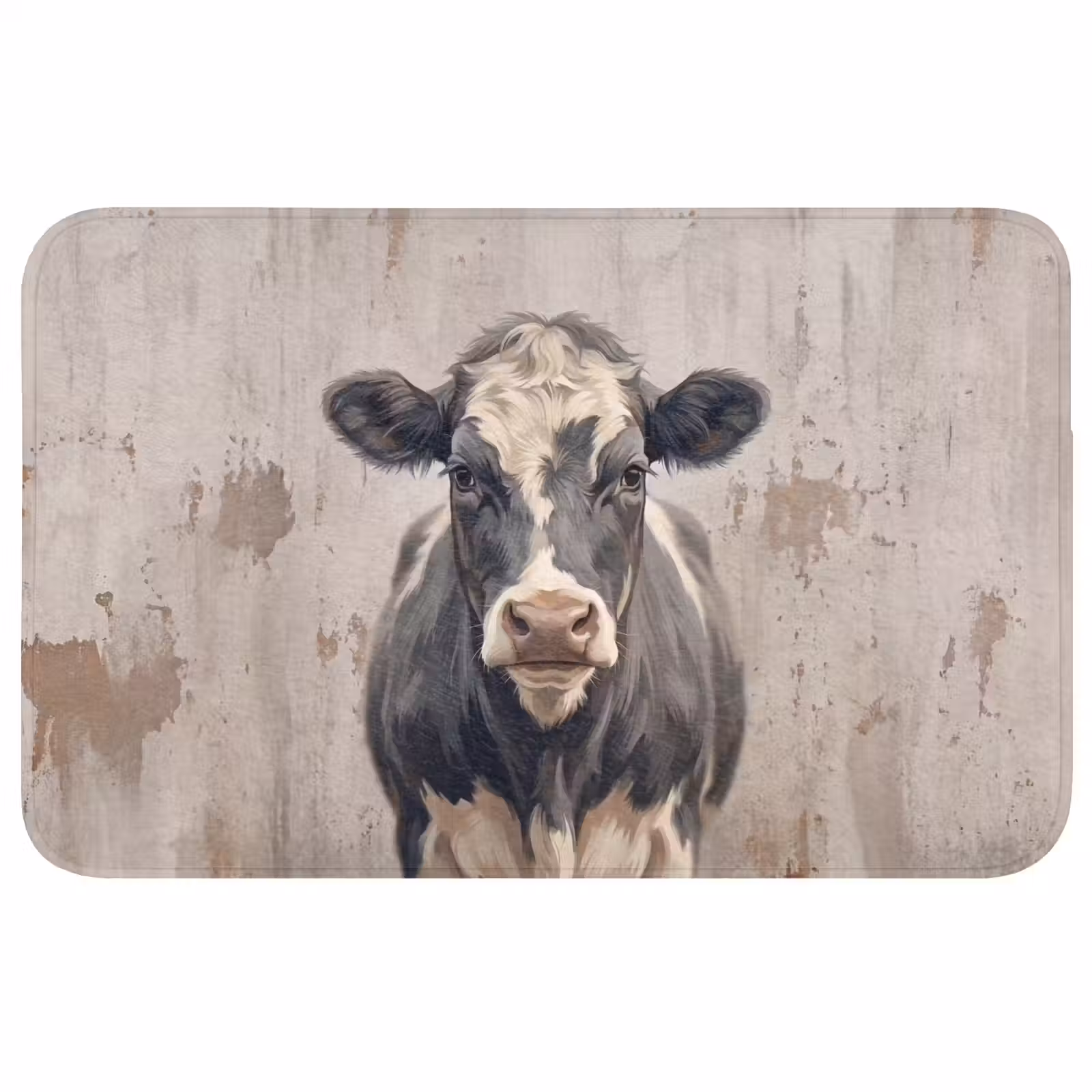 Badmat - Koe - Portret - Dieren - Modern — 1