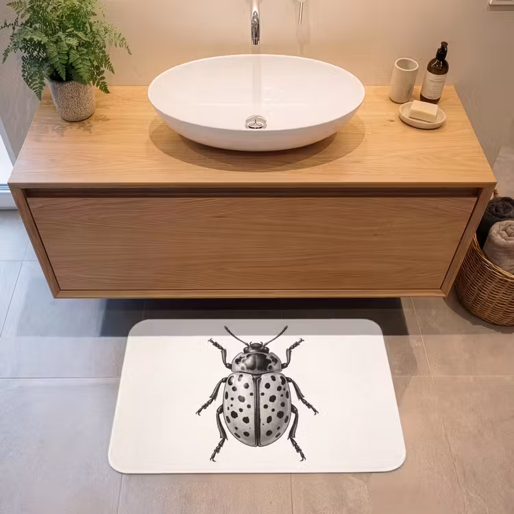 Badmat - Kever - Insect - Vintage — 2