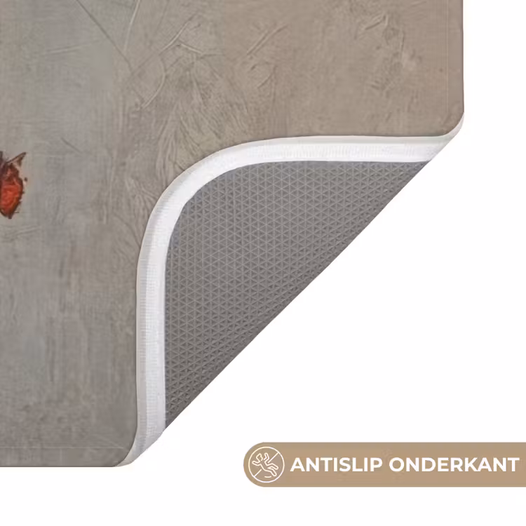 Badmat - Woman - Butterfly - Art - Classic - Muted — 3
