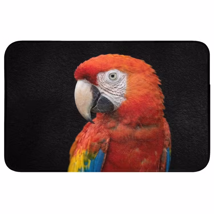 Badmat - Ara - Portret - Rood — 1