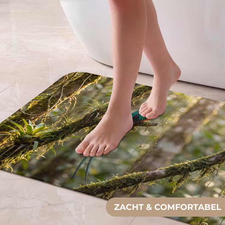 Badmat - Quetzal - Jungle - Natuur - Groen — 5
