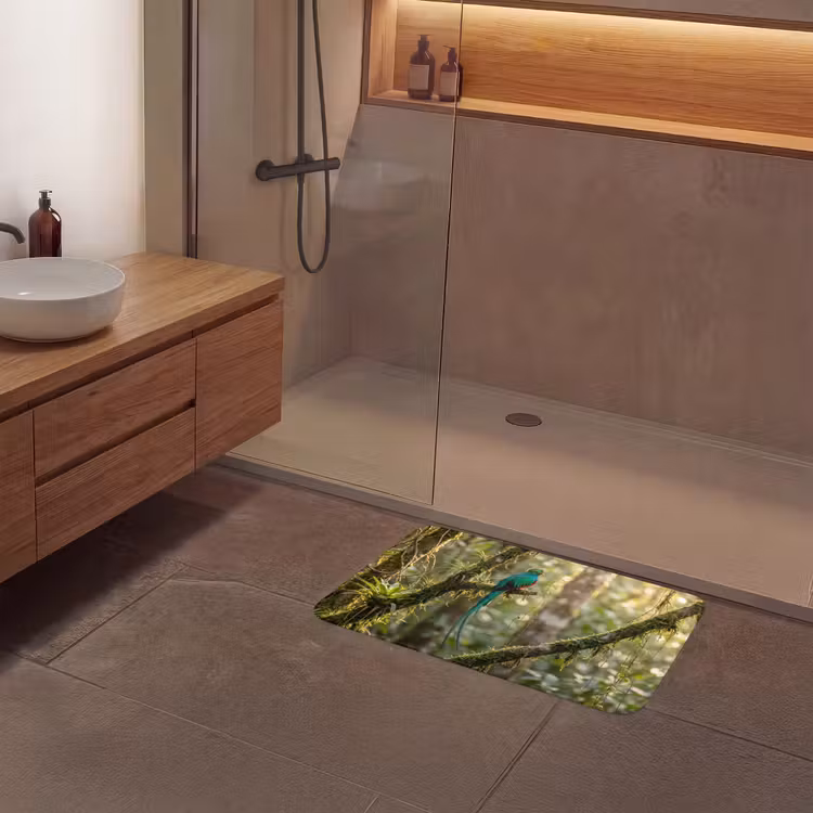 Badmat - Quetzal - Jungle - Natuur - Groen — 6