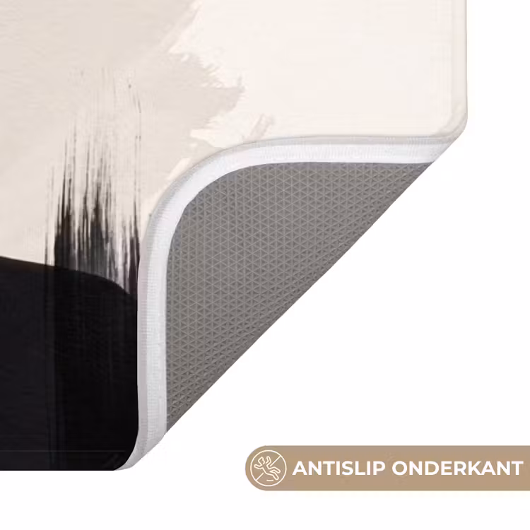 Badmat - Vrouw - Portret - Modern - Goud - Kunst — 3