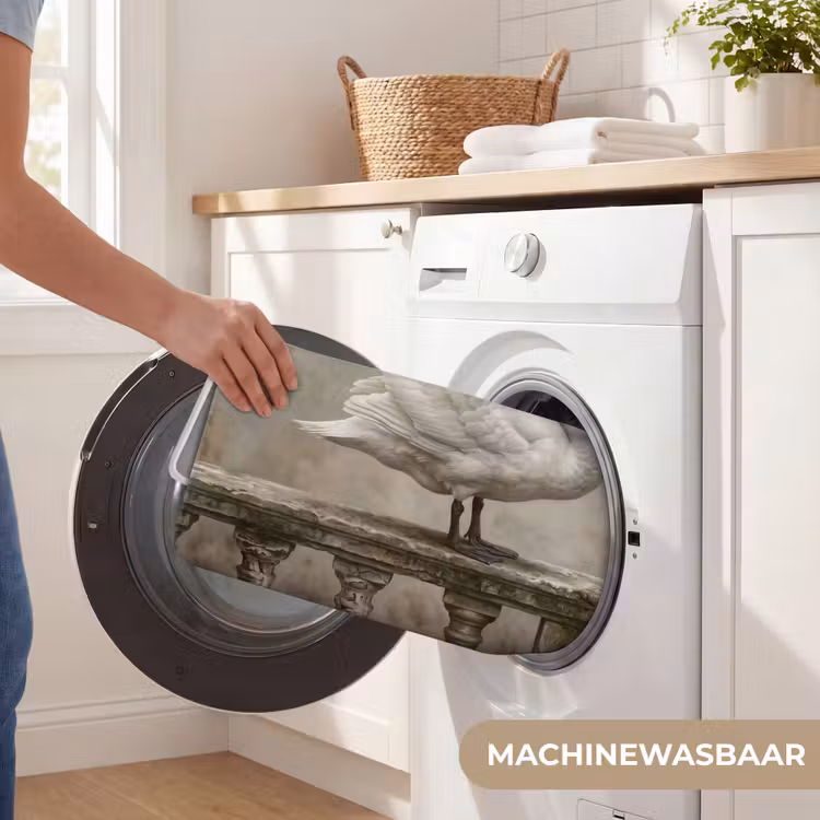 Badmat - Zwaan - Elegant - Dieren - Wit — 7