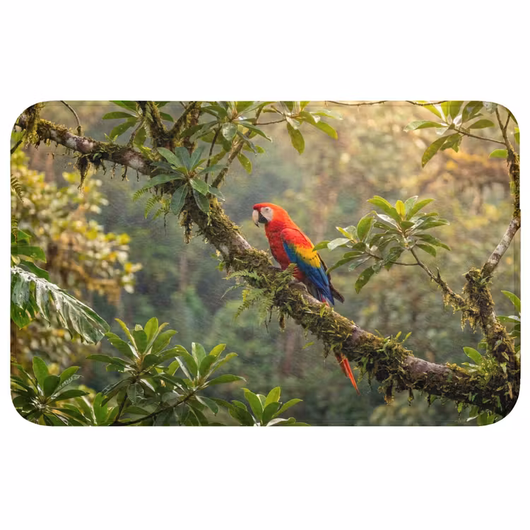 Badmat - Ara - Jungle - Rood — 1