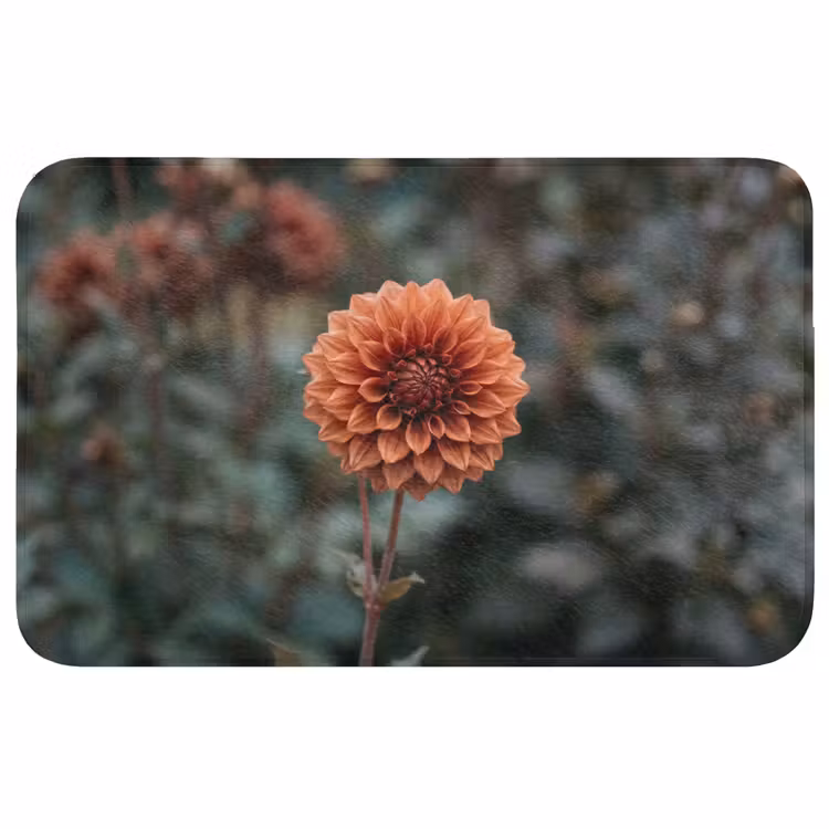 Badmat - Dahlia - Bloem - Natuur - Sfeervol — 1