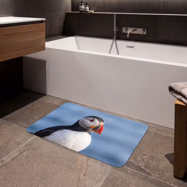 Badmat - Papegaaiduiker - Portret - Natuur — 4