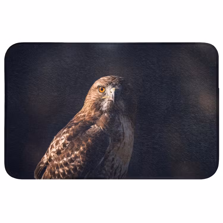 Badmat - Roofvogel - Buizerd - Bruin — 1