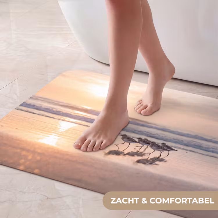 Badmat - Zee - Vogels - Strand — 5